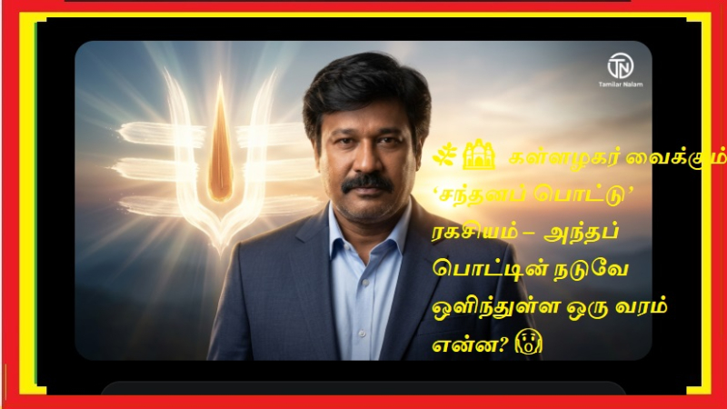 கள்ளழகர் வைக்கும் ‘சந்தனப் பொட்டு’ ரகசியம் – அந்தப் பொட்டின் நடுவே ஒளிந்துள்ள ஒரு வரம் என்ன? 