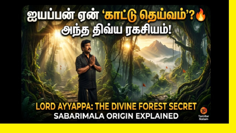 ஐயப்பன் ஏன் காட்டு தெய்வமாக வணங்கப்படுகிறார்? – காட்டில் மறைந்திருக்கும் அந்த தெய்வீக ரகசியம்!