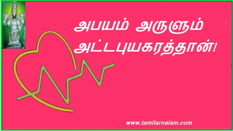 அபயம் அருளும் அட்டபுயகரத்தான்!