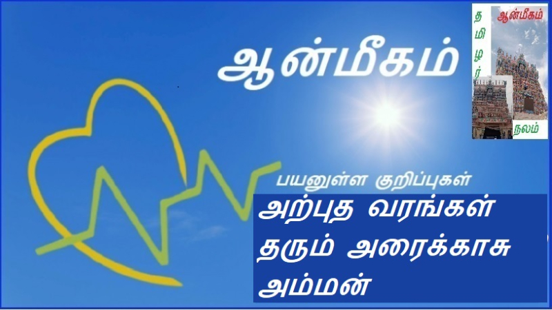 அற்புத வரங்கள் தரும் அரைக்காசு அம்மன் | Halfpenny goddess who gives wonderful boons