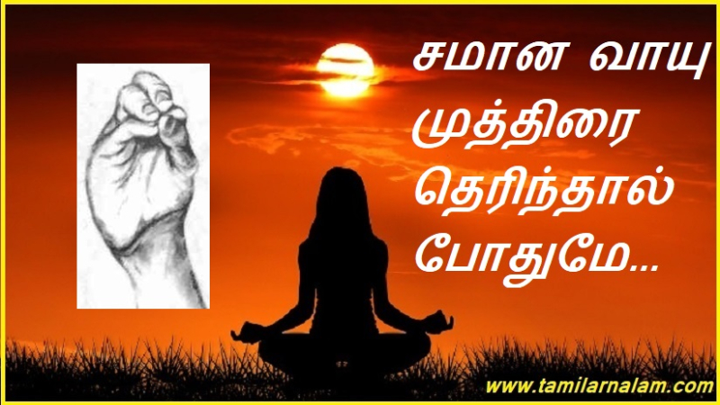 சமான வாயு முத்திரை தெரிந்தால் போதுமே...