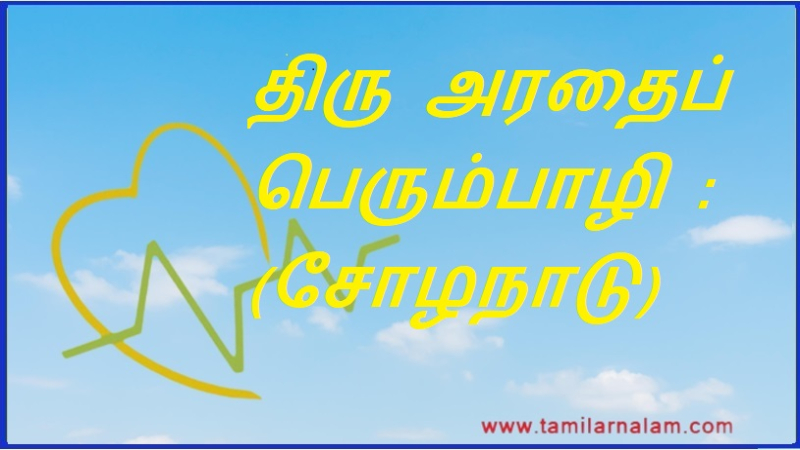 திரு அரதைப் பெரும்பாழி : (சோழநாடு) | Thiru Aratai Perumpazhi : (Chola Nadu)