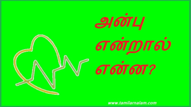அன்பு என்றால் என்ன?