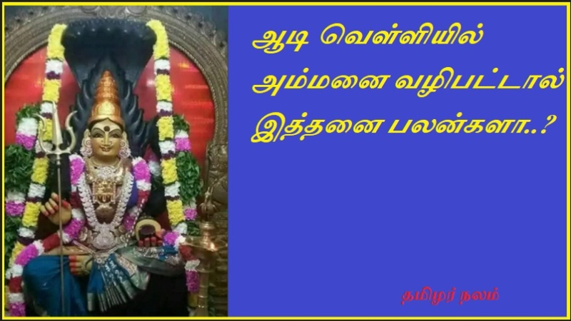 ஆடி வெள்ளியில் அம்மனை வழிபட்டால் இத்தனை பலன்களா | Worshiping the goddess on Aadi Villi brings so many benefits