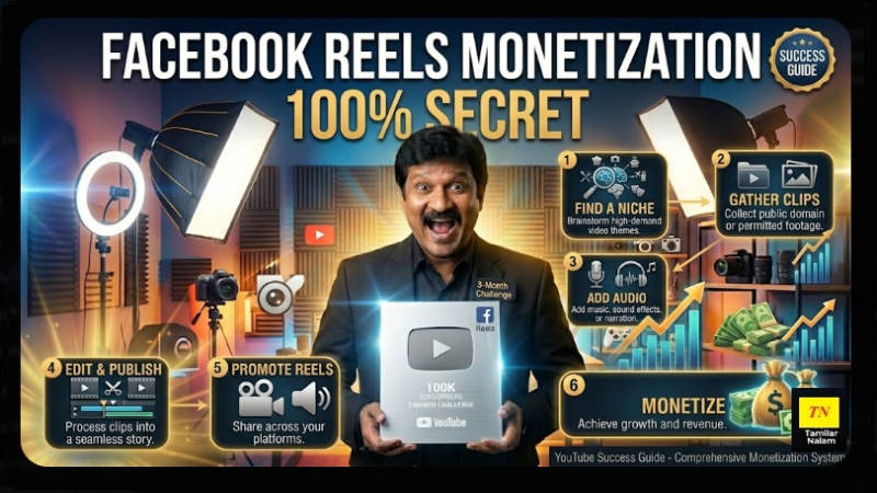 தூங்கும் போதும் பணம் சம்பாதிக்கலாம்! ஃபேஸ்புக் ரீல்ஸ் (Facebook Reels) ரகசியங்கள் முதன்முறையாக!