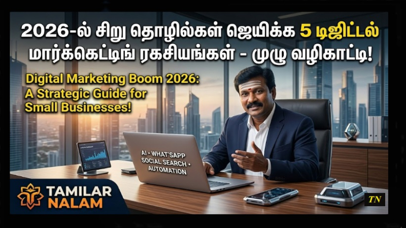 2026-ல் சிறு தொழில்கள் ஜெயிக்க 5 டிஜிட்டல் மார்க்கெட்டிங் ரகசியங்கள் - முழு வழிகாட்டி!