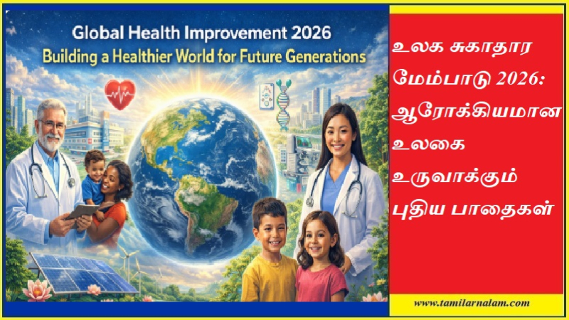 உலக சுகாதார மேம்பாடு 2026: ஆரோக்கியமான உலகை உருவாக்கும் புதிய பாதைகள்