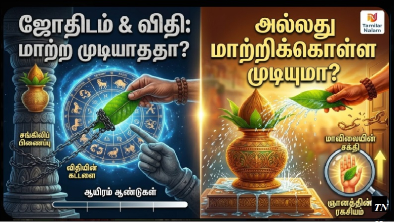 ​ஜோதிடம் & விதி: மாற்ற முடியாததா? அல்லது மாற்றிக்கொள்ள முடியுமா?