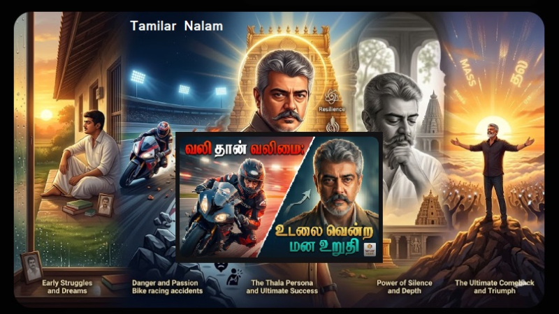 தல அஜித்: தோல்வியின் விளிம்பிலிருந்து இமயத்தின் உச்சத்திற்கு! – நாம் கற்க வேண்டிய 5 ரகசியங்கள்!